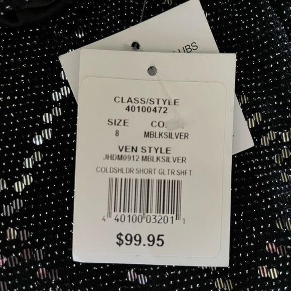 NWT Jessica Howard Cold Shoulder Sheath Dress. Size 8 - Picture 12 of 13